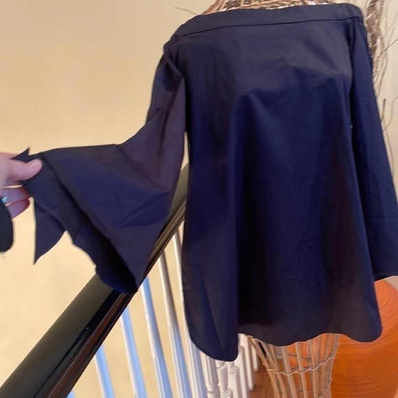 Tibi NWT dark navy top - Picture 1 of 6
